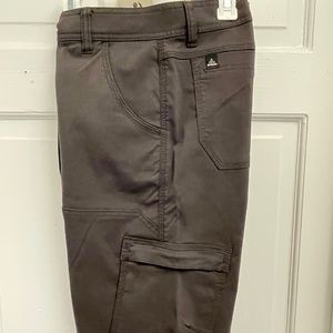 Prana Stretch Zion Short in Charcoal